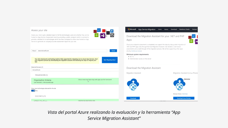 Guía inicial para migrar tu app empresarial en Azure App Service 4